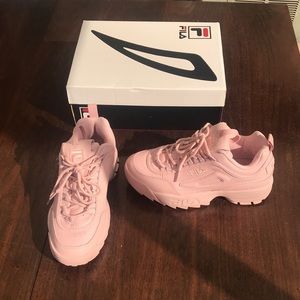FILA Pink Sneakers